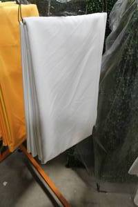 lot 1345 image: Lot of (2) Un-Cut Fabric White 60x24 60Lx24W