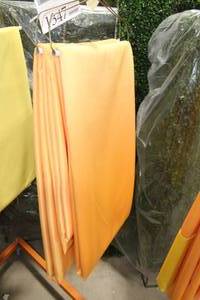 lot 1347 image: Lot of (2) Un-Cut Fabric Orange 60x24 60Lx24W