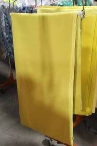 lot 1348 image: Lot of (2) Un-Cut Fabric Yellow 60x24 60Lx24W