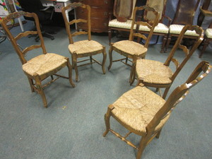 FRENCH COUNTRY, FLORAL THEMED DINING CHAIRS