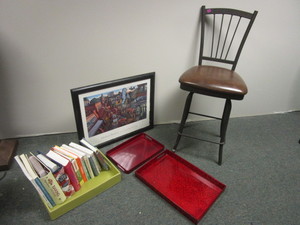 KITCHEN DECOR, COOKING AND DIET BOOKS, SCENES FROM THE TWIN CITIES EDINA ART
