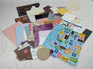Scrapbooking Pages and Fill Ins - Random