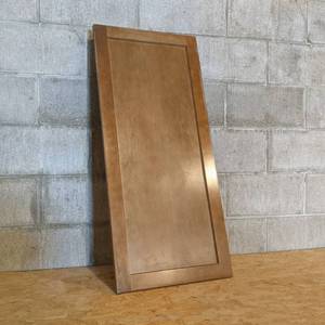 (8) Solid Maple Stained Cabinet Doors - 40 x 18