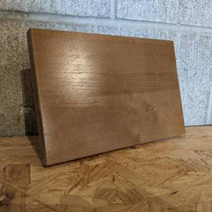 (6) Solid Maple Stained Drawer Fronts  - 9 x 6
