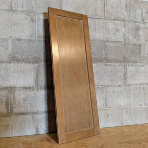 (12) Solid Maple Stained Cabinet Doors - 40 x 15