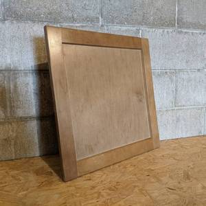 (12) Solid Maple Stained Cabinet Doors - 21 x 21