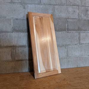 (6) Solid Hickory Cabinet Doors - 34 x 15