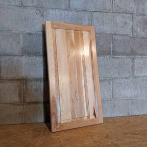 (9) Solid Hickory Cabinet Doors - 34 x 18