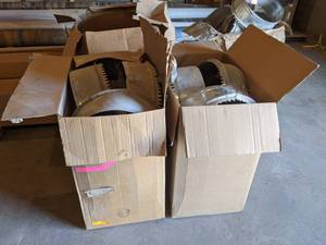 (12) 18 Air Duct Start Collars - Galvanized