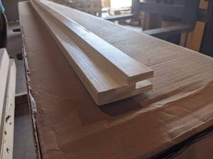 Case of 15 White Split Jambs 1-132 x 2-34 x 84