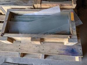 (15) Sheets of Ribbed Glass - 24-12 x 8-38