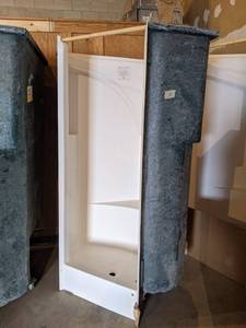 New Fiberglass Corner Shower - 39 x 39 x 78