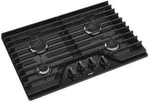 BRAND NEW Black 30 Whirlpool Gas Cooktop - WCG51US0DB00