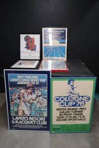 OLD FRAMED TENNIS 10K RUNNINIG POSTERS