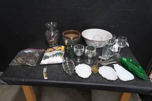 MISC. OF HOME DECOR AND GLASSES