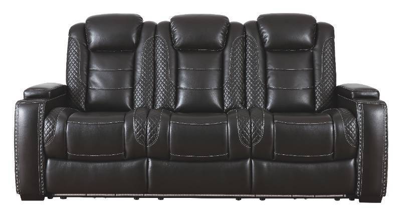 Signature Design by Ashley, Party Time Power Reclining Sofa with Console-3700315 - BRAND NEW - NO RESERVE