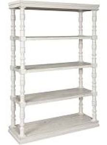 Signature Design by Ashley, Dannerville Bookcase in White, A4000241- BRAND NEW - NO RESERVE