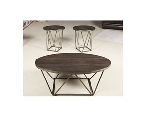 Signature Design by Ashley, 3 Piece Neimhurst Living Room Table Set, T384-13 - BRAND NEW - NO RESERVE