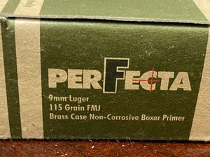 (50) Rounds PerFecta 9mm-Luger --- ...