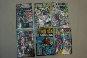 lot 65 image: Marvel Iron Man Comics
