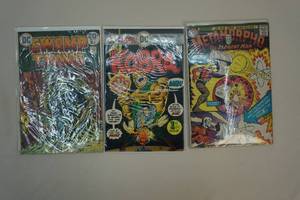 lot 74 image: DC Atlas, Metamorpho, Swamp Thing, Kobra Comics