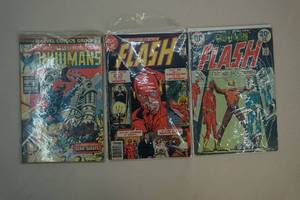 lot 76 image: Marvel InHumans, Hercules, Flash, Comics