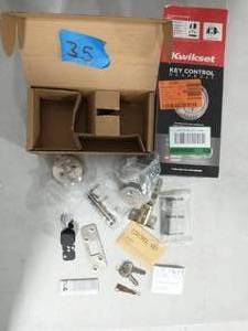 KWICKSET 816 Series Satin Nickel Single Cylinder Key Control Deadbolt featuring SmartKey Security