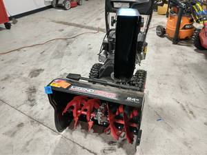 24 in. Two-Stage Gas Snow Blower with Electric Start
