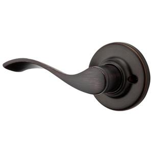 KWICKSET Balboa Venetian Bronze Privacy BedBath Door Lever with Microban Antimicrobial Technology