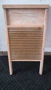 Wards Standard Quality Brass Washboard
