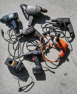 Assortment of Hand Drills