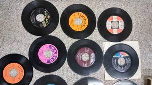 Classic 45 RPM Records - Beach Boys, Canned Heat, Fats Domino, Johnny Long, The McCoys, and More