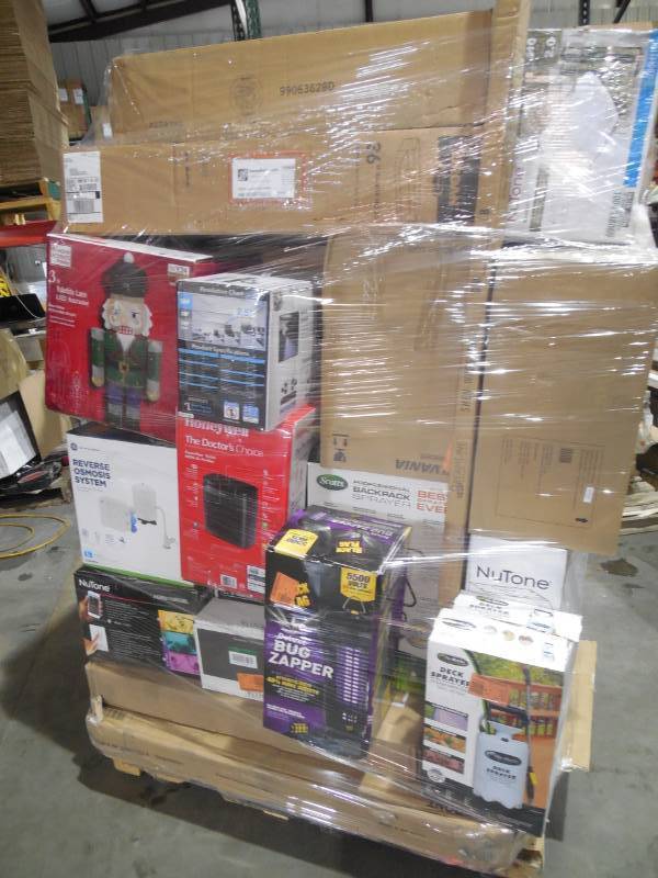 WHOLESALE PALLET LOT OF GENERAL MERCHANDISE