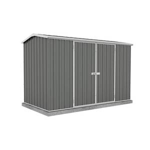 Premier 10 ft. x 5 ft. Woodland Gray Metal Shed by ABSCO
