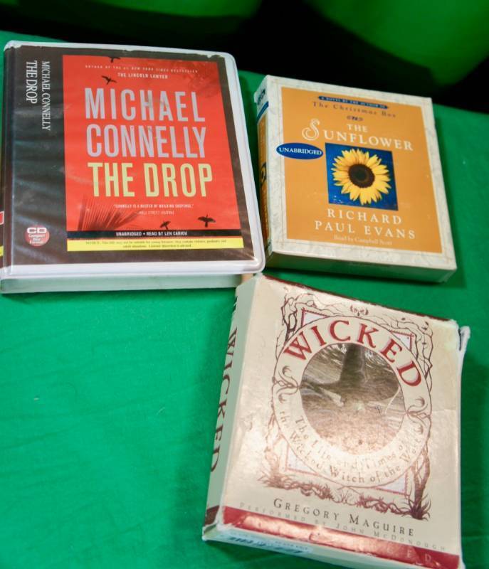 lot 256 image: The Witness, Wicked, The Accused and More Books on CD