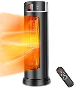 lot 54 image: TRUSTECH Tower Heater 1500W 70° Oscillation with Remote Control