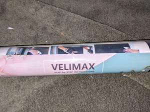 lot 81 image: VELIMAX Static Cling Total Blackout Window Film 100% Blocking, No Glue