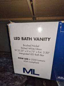 lot 38 image: New LED Vanity Light