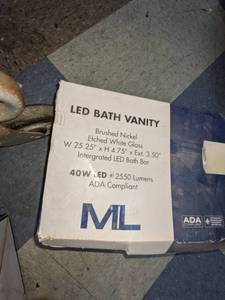 lot 39 image: New LED Vanity Light
