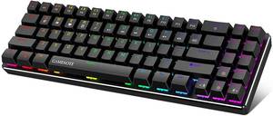 lot 29 image: Gamenote LED Mechanical Wired Gaming Keyboard Type-C 71 Keys
