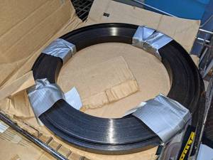 lot 154 image: Roll of Regular Gauge Steel Strapping