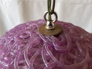lot 2 image: Vintage Spaghetti Lamp
