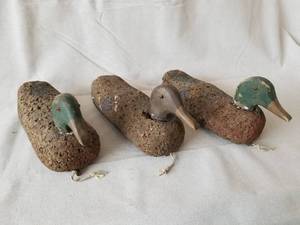 lot 31 image: Vintage Duck Decoys