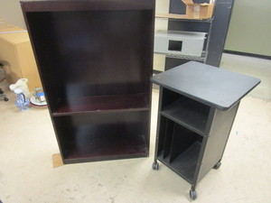 MEDIA CART, CABINET CART, BOOK SHELF