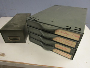 EQUIPTO PARTS DRAWER UNIT, OTHER STORAGE UNIT