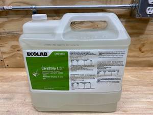 lot 16 image: ECOLAB CareStrip Low Odor Floor Stripper (2.5 Gallons) Expired 102018