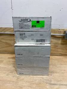 lot 84 image: GOJO Lot of 4 Cases of-  1000 ml NXT Ultra-Mild Antimicrobial Lotion Hand Soap Refills 0.6% PCMX Amber (4 Per Case)  Expired 062018