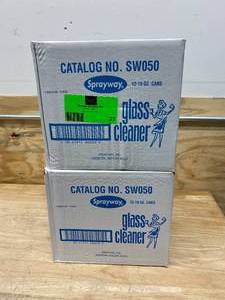 lot 27 image: SPRAYWAY Lot of 2 Cases of-  Glass Cleaner - 19oz (12 Per Case)