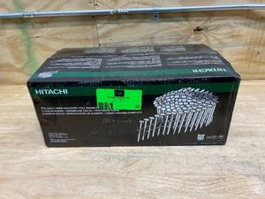 lot 33 image: METABO HPT (was Hitachi Power Tools) 1-34-in 15-Degree Pneumatic Roofing Nails (7200-Count)