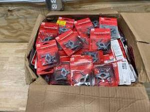 lot 43 image: GARDNER BENDER Box Full of-  14-GRC Die Cast Electrical Grounding Clamps